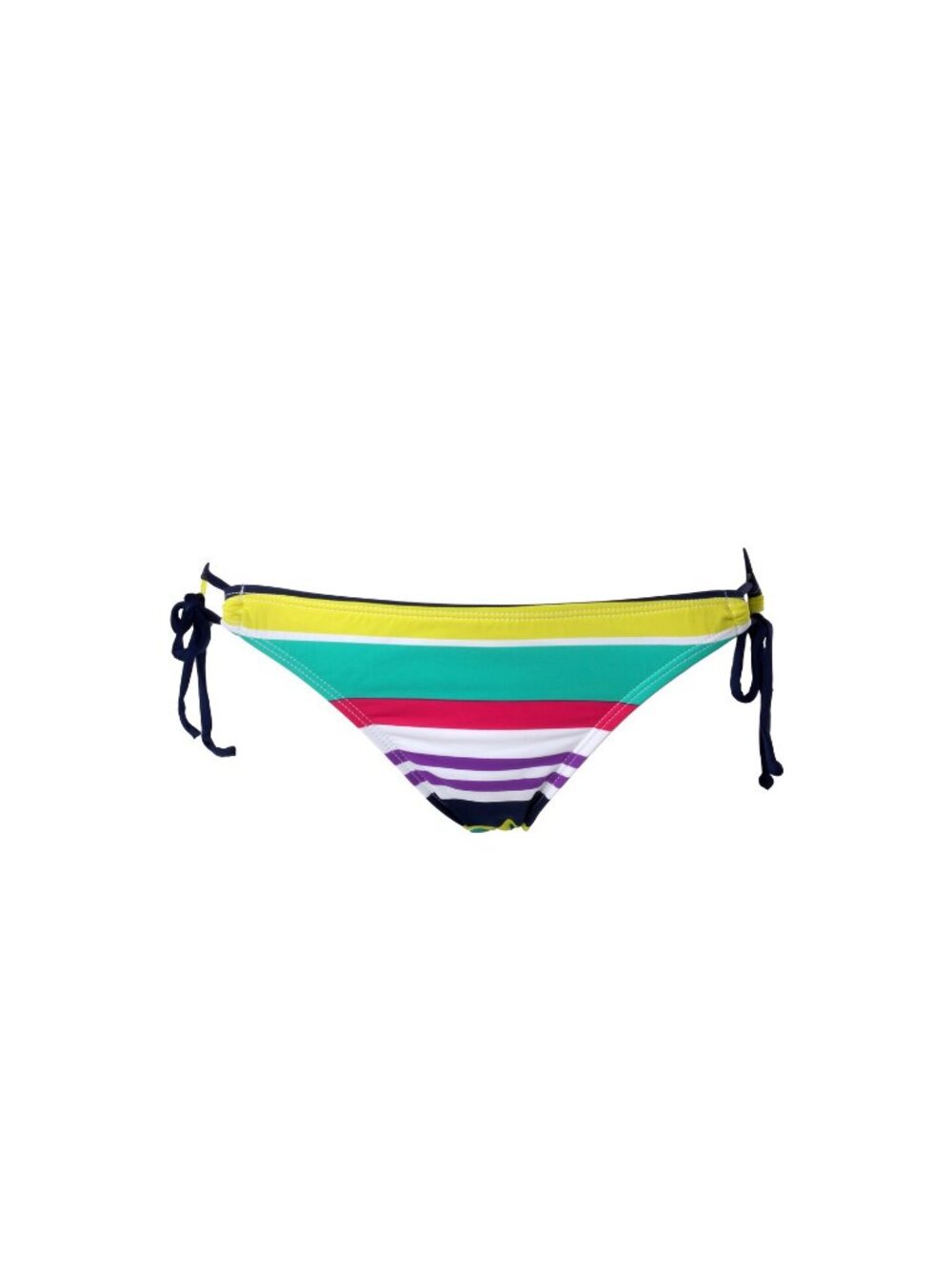 Splendid Tunnel White Striped Pant Bikini Tie Bottom Swimsuit SP5272 NWT